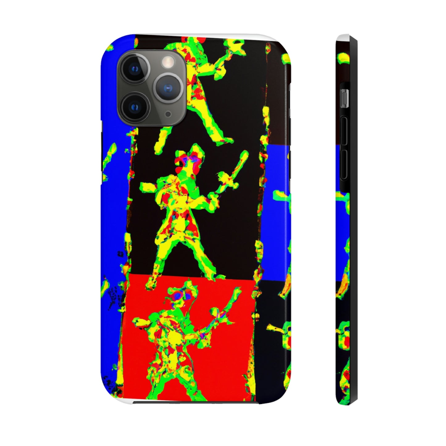 "Tanz mit Feuer und Stahl." - Die Alien Tough Phone Cases