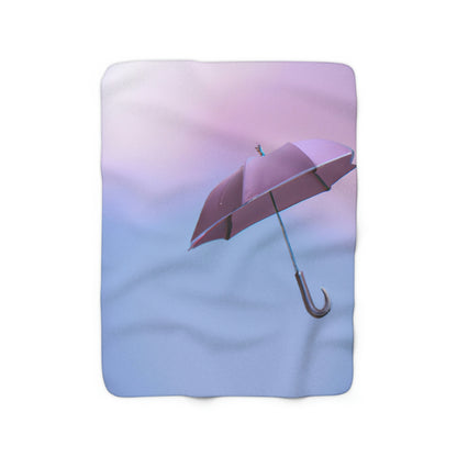 "Dream Umbrella" - The Alien Sherpa Fleece Blanket