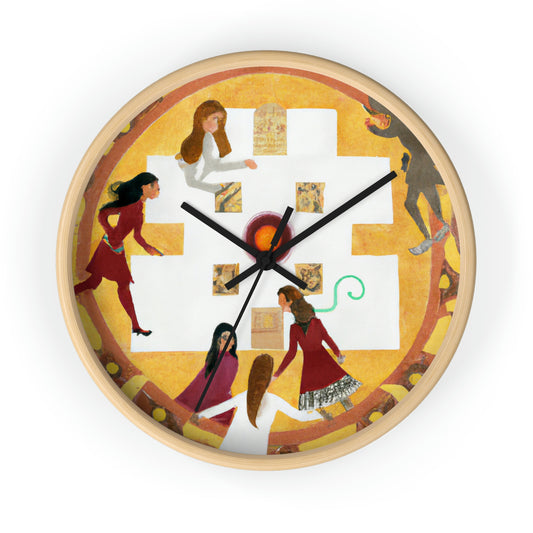 The Castle Caper: A Battle of Wits and Adventure - The Alien Wall Clock