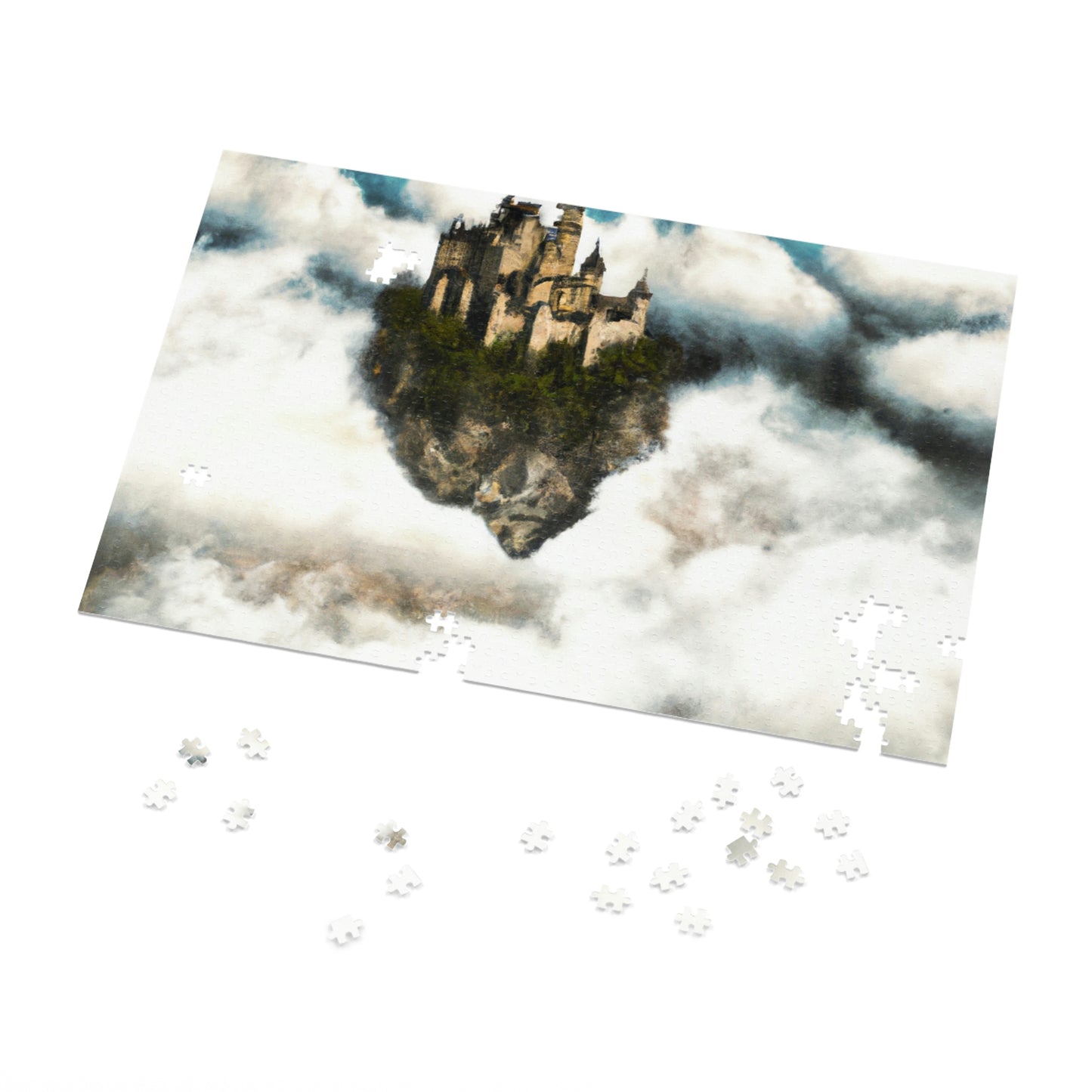 Mystic Castle in the Sky - The Alien Jigsaw Puzzle