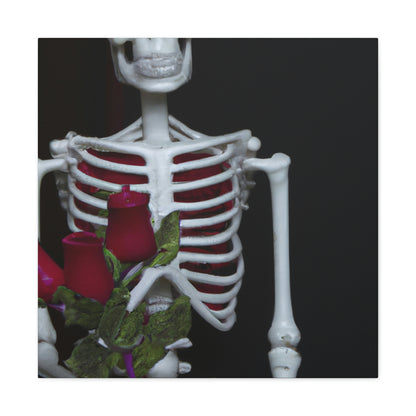 "The Skeletal Romantic" - The Alien Canva