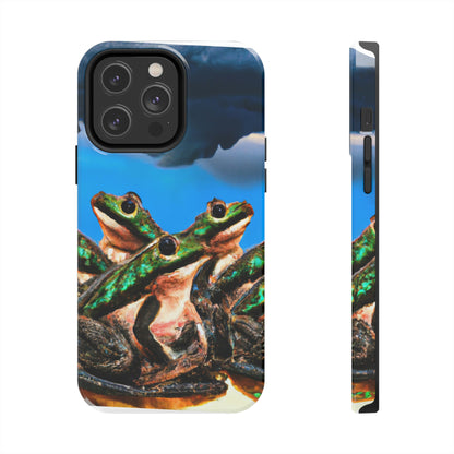 "Un coro de ranas en la tormenta" - Las fundas para teléfonos Alien Tough