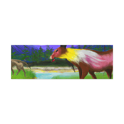 "Celebrating My Heritage: Painting Our Animals in Their Landscape" - Canvas