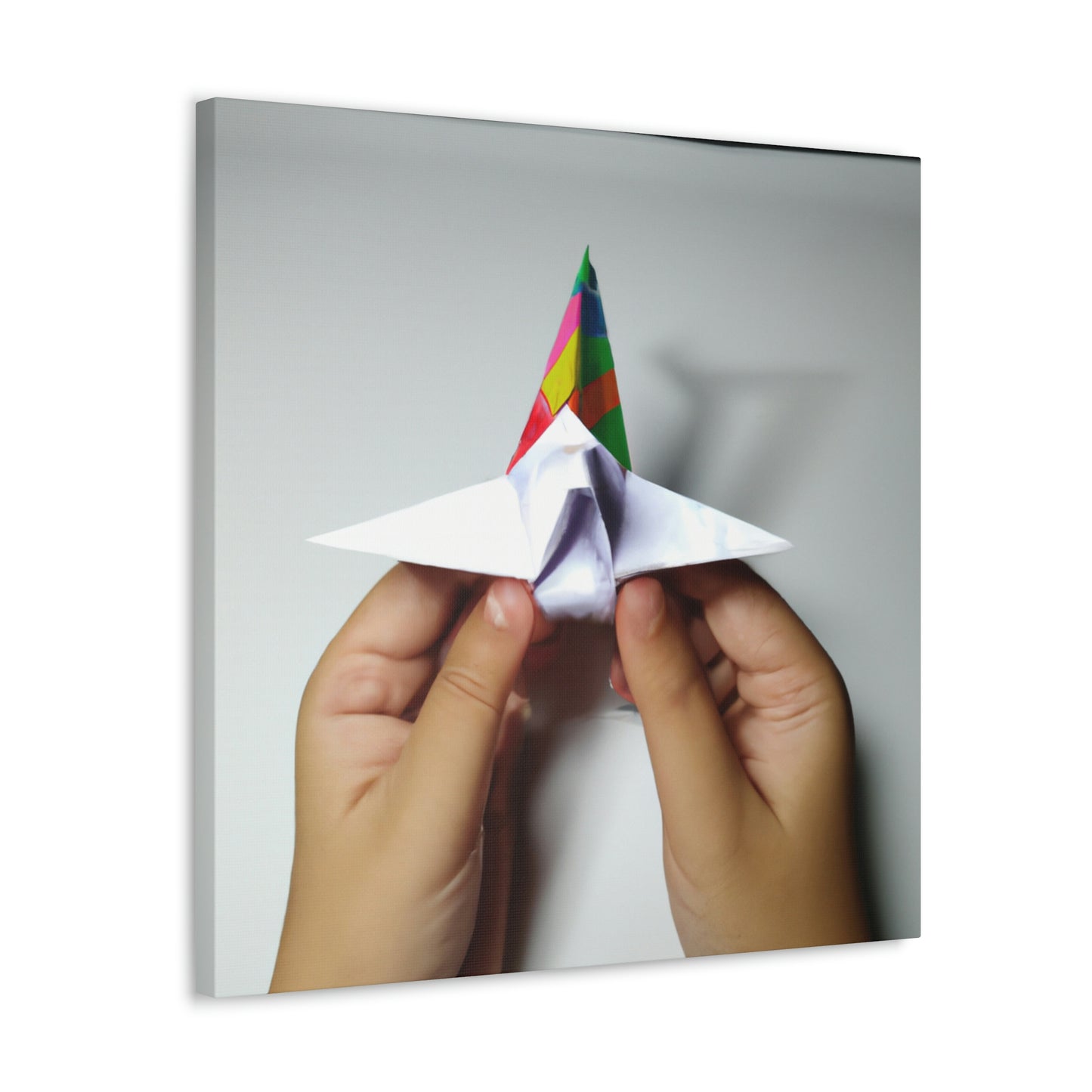 "Creaciones encubiertas: elaborando un mensaje secreto con origami" - The Alien Canva