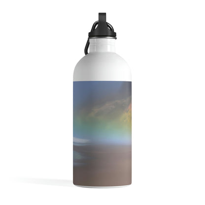 "A Painted Reflection of Solitude" - Die Alien-Wasserflasche aus Edelstahl