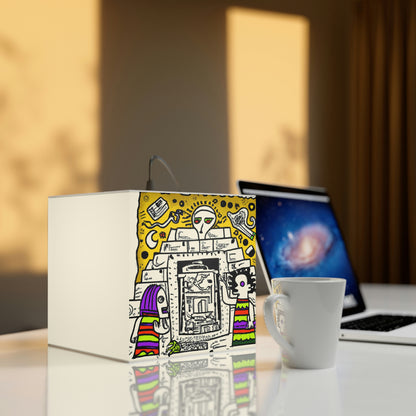 Mystic Mage Odyssey: A Time-Travel Tomb Raid - The Alien Light Cube Lamp