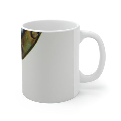 "Ojo por ojo: una venganza mecánica" - The Alien Taza de cerámica 11 oz