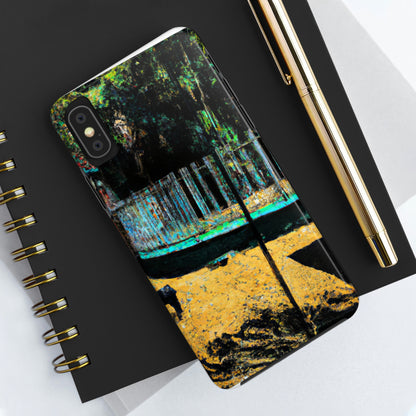 "Lost in the Shadows of Oblivion: A Journey Through the Abandoned Zoo" - The Alien Tough Phone Cases