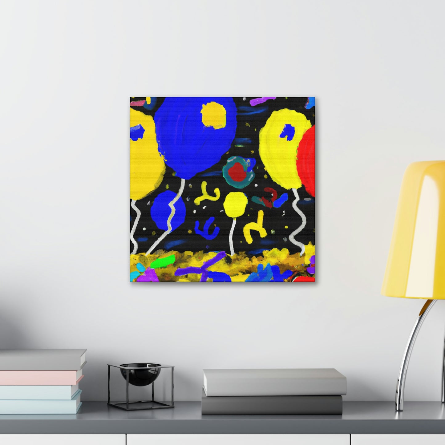 "A Starry Night Rainbow" - The Alien Canva