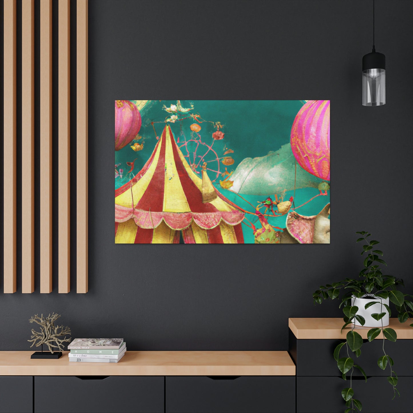 "The Fantastical Circus Journeys of the Magical Kingdom" - The Alien Canva