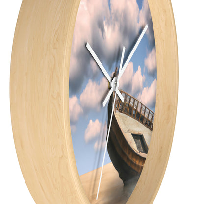 "A Boat Adrift: The Lost Legacy of the Sea." - The Alien Wall Clock