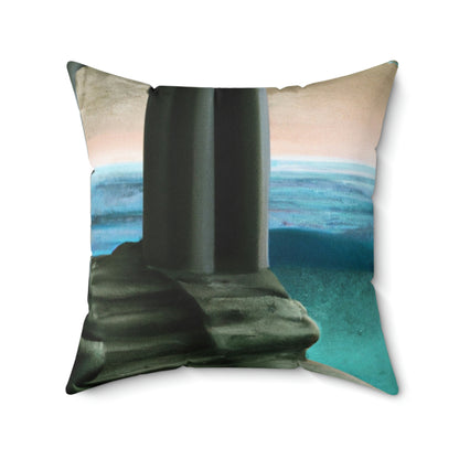 The Mystery of the Underwater Palace - The Alien Square Pillow