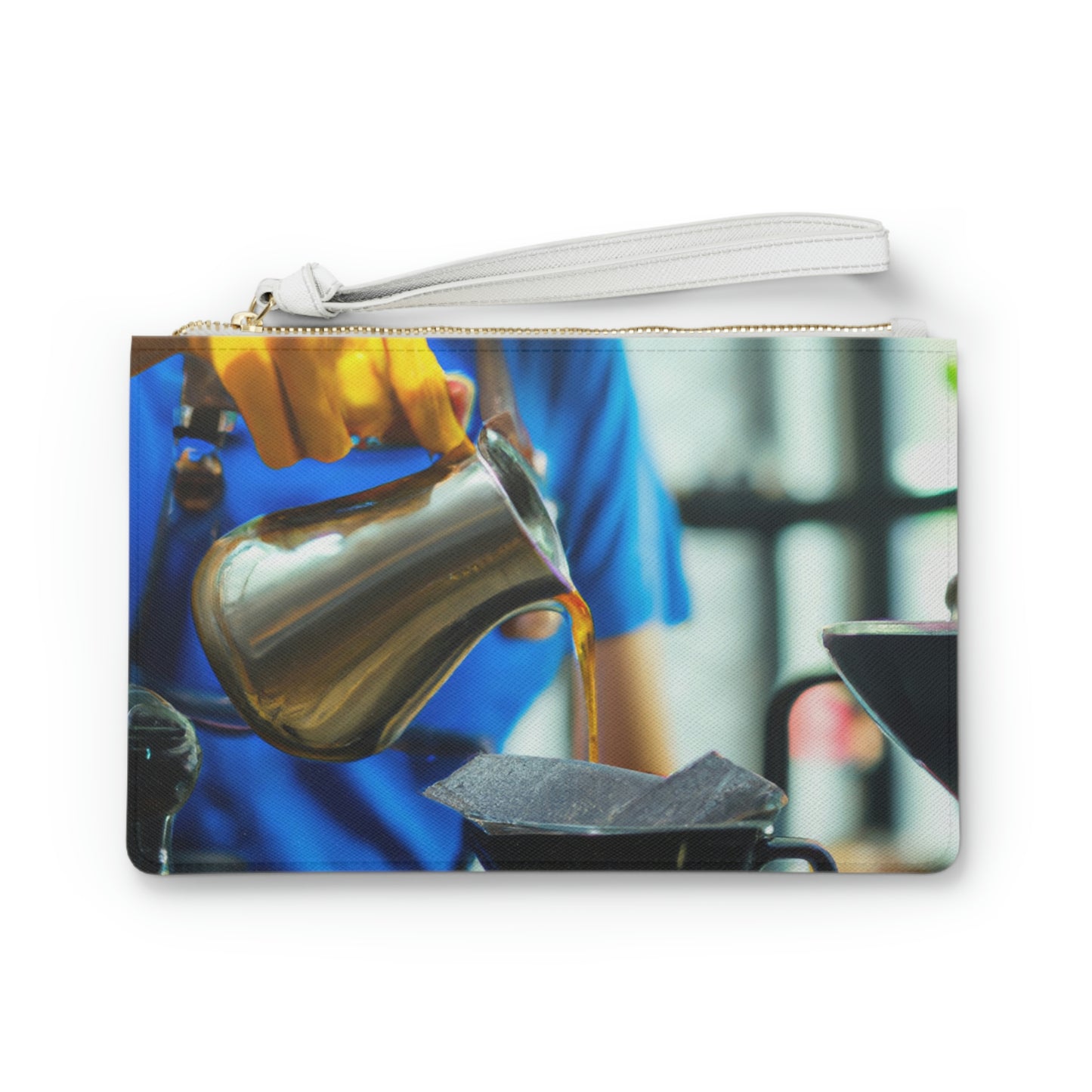 "Eine Tasse Mut" - Die Alien Clutch Bag