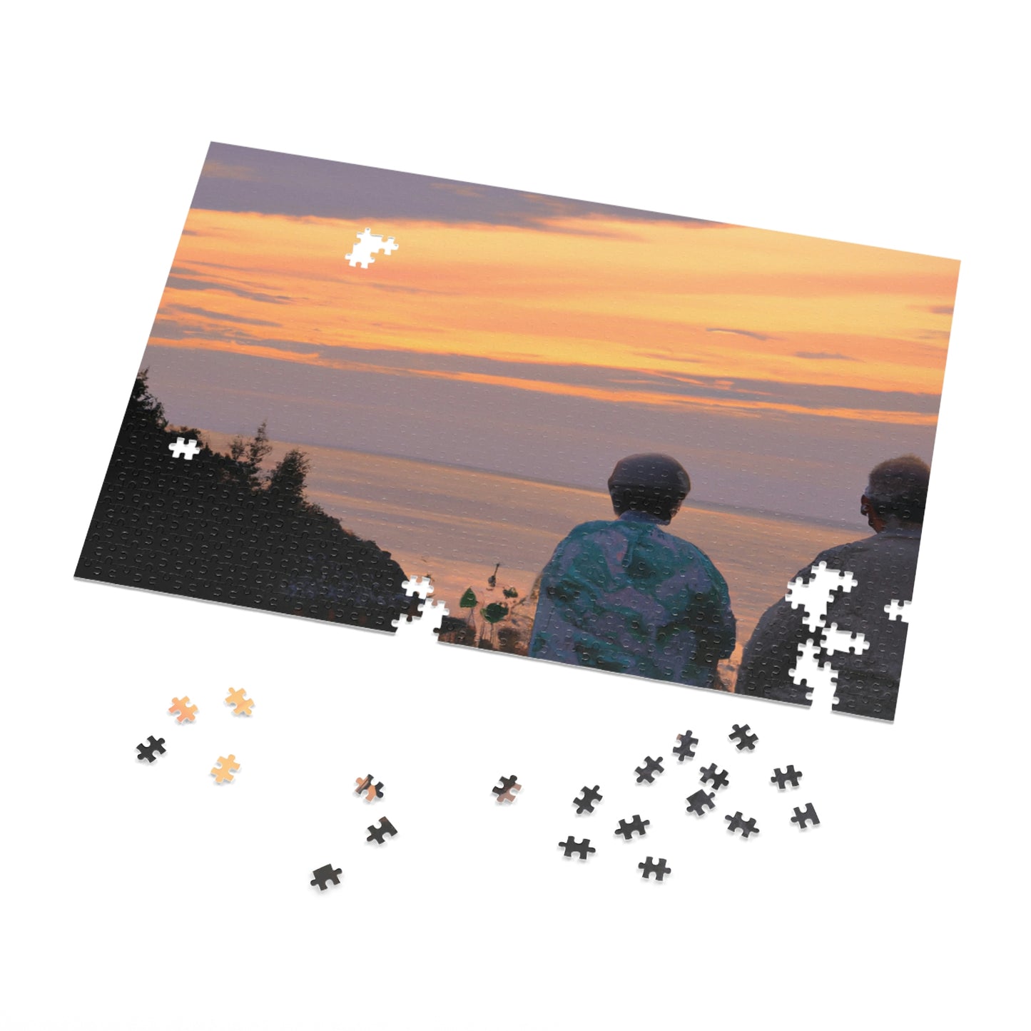 "Embracing the Evening" - The Alien Jigsaw Puzzle