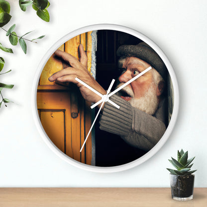 The Mysterious Doorway - The Alien Wall Clock