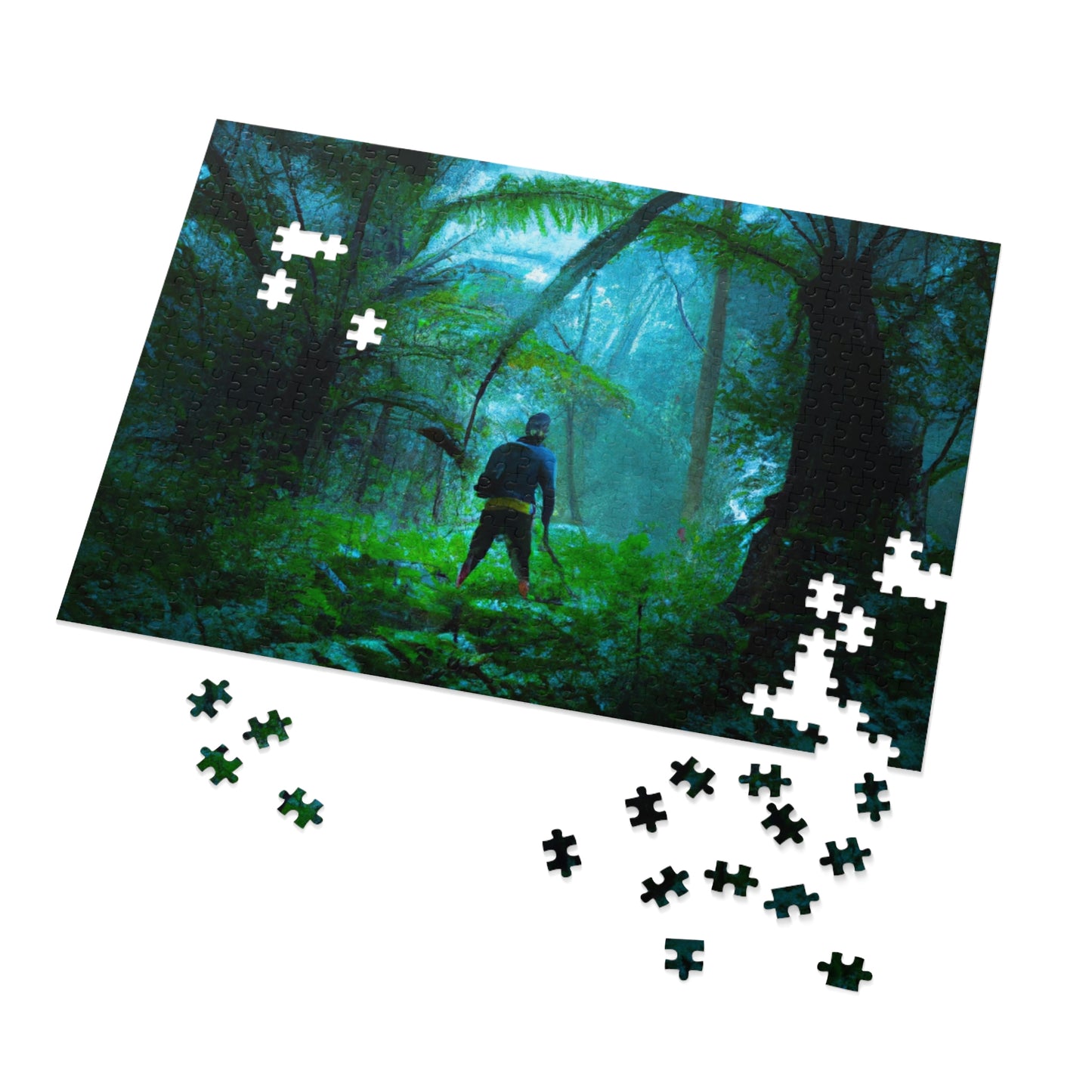 "Lost in the Unknown". - The Alien Jigsaw Puzzle