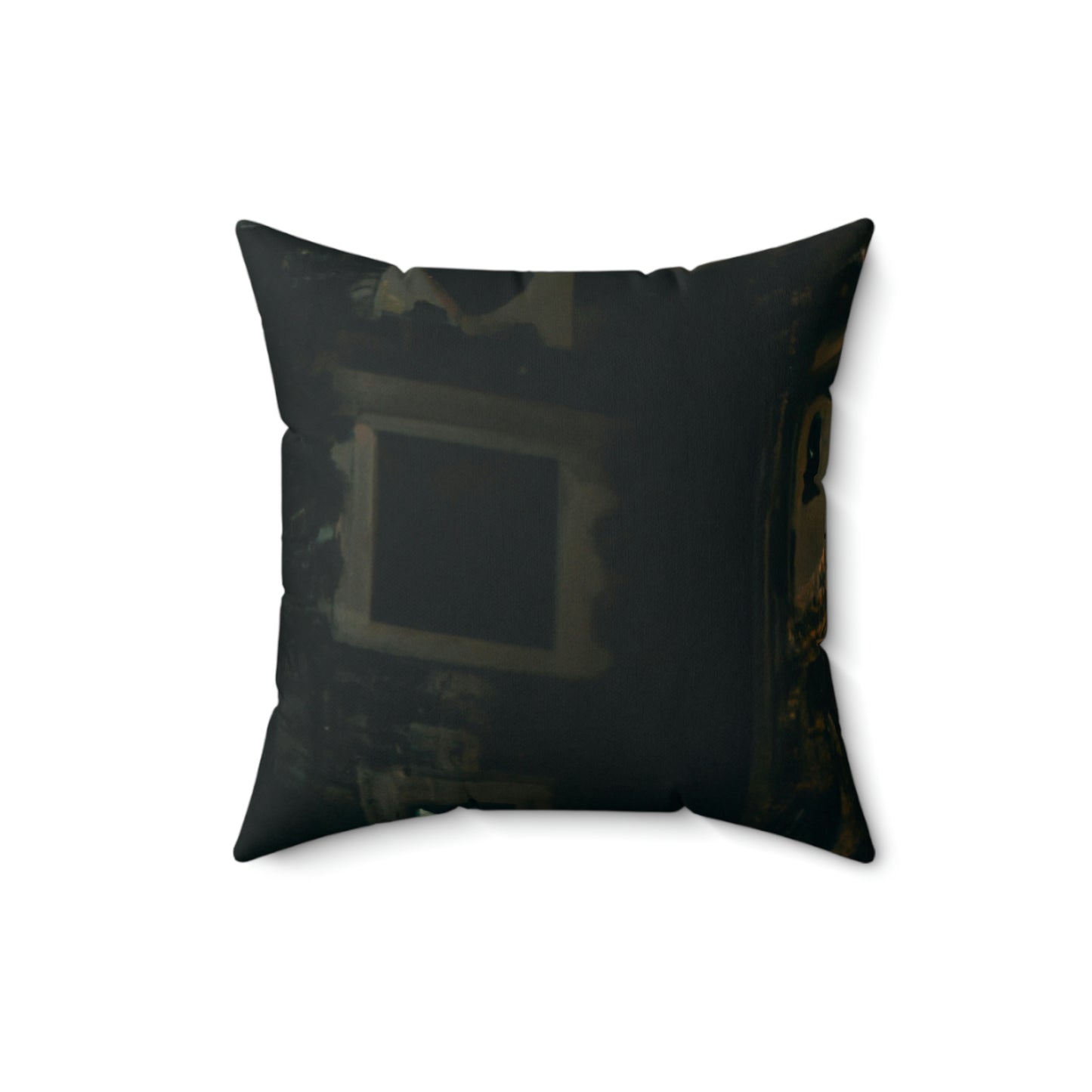 "Haunted Hallows: Untersuchung eines verlassenen Schlosses in der Halloween-Nacht" - Das Alien Square Pillow