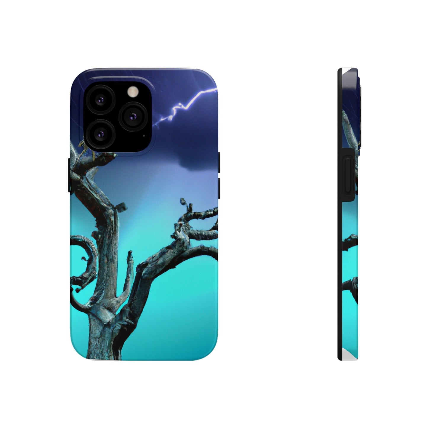 "Alleine gegen den Sturm" - Die Alien Tough Phone Cases