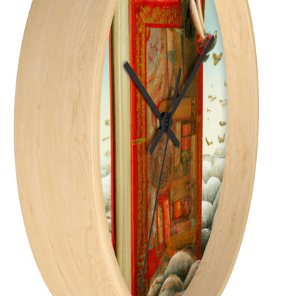 "Cradled by Knowledge" - The Alien Wall Clock