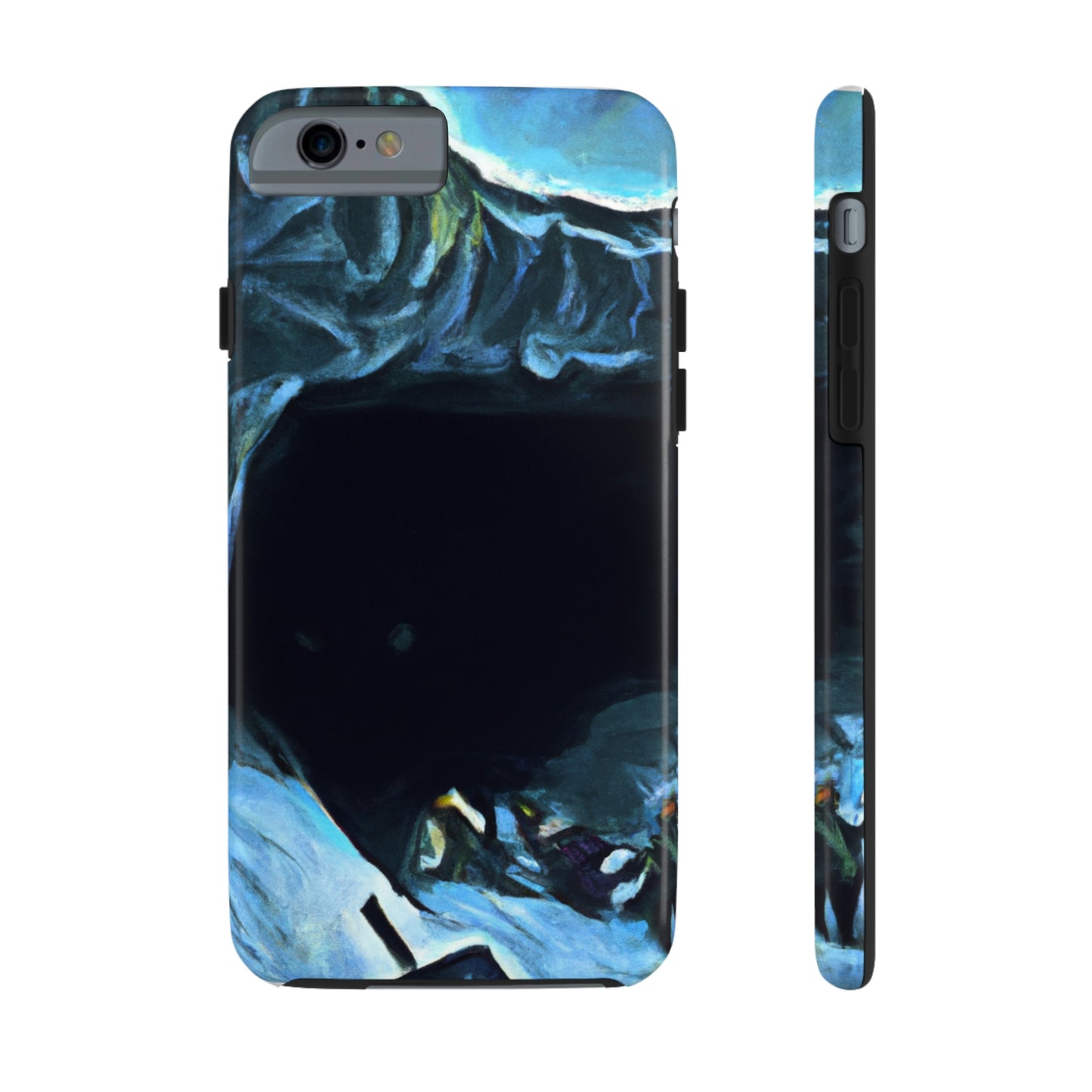 "Flucht aus den eisigen Tiefen" - Die Alien Tough Phone Cases