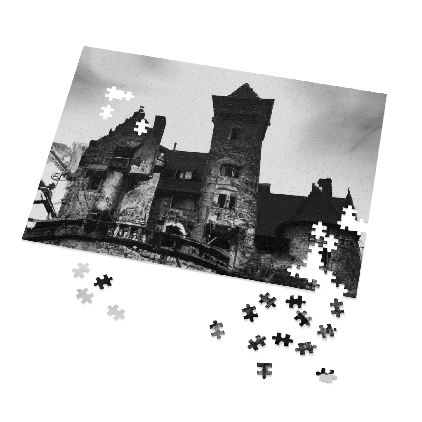 "Castle of Mystifying Secrets: A Haunted Adventure" - The Alien Jigsaw Puzzle