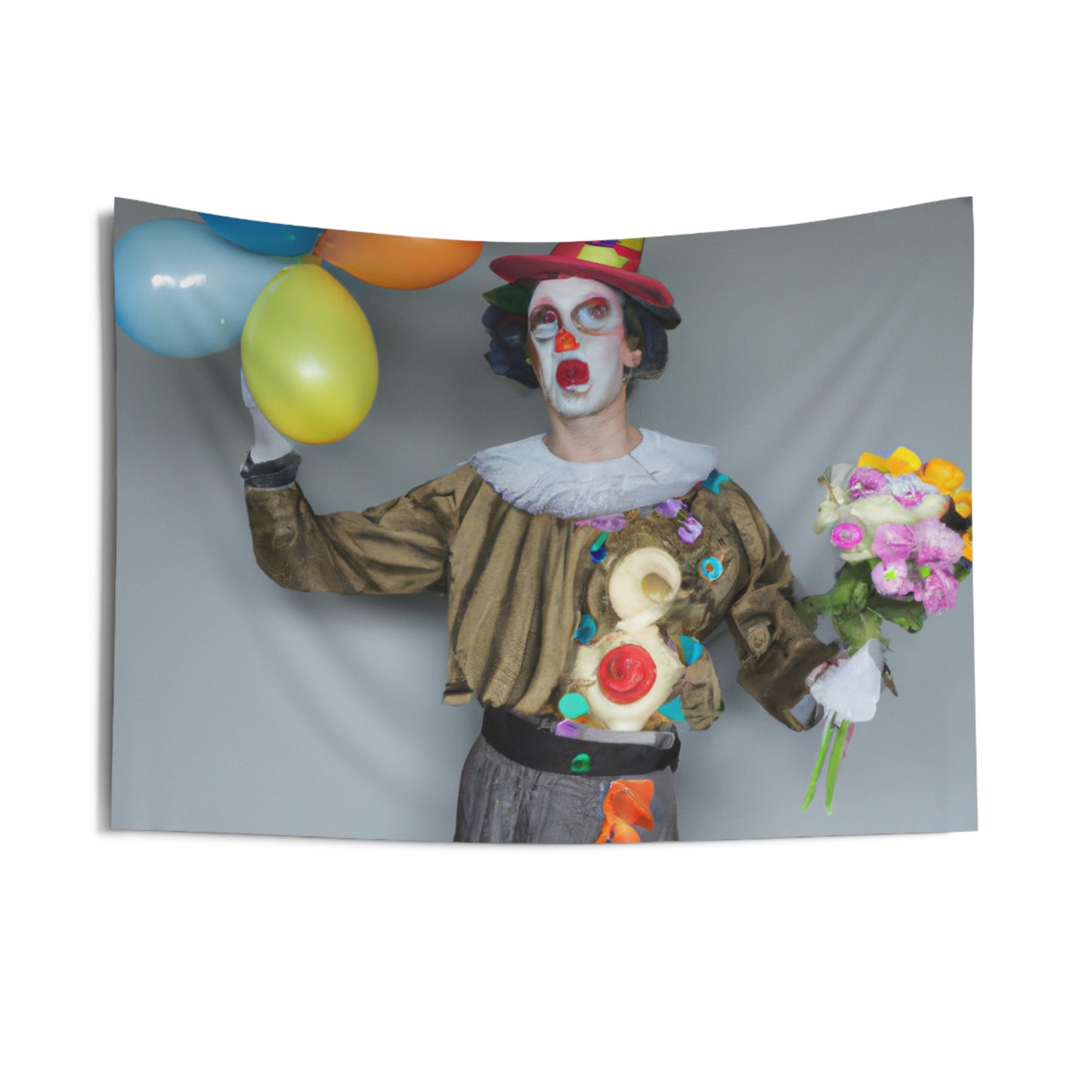 "Clowning Around with Balloons" - The Alien Wall Tapestries