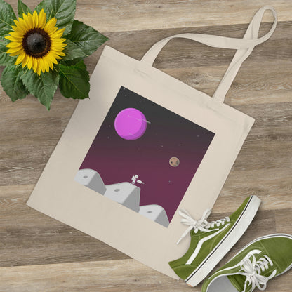 "A Moon Odyssey: Exploring Another World" - The Alien Tote Bag