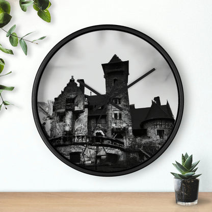 "Castle of Mystifying Secrets: A Haunted Adventure" - The Alien Wall Clock