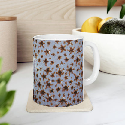 "A Small Adventurer Among Giant Stars" - The Alien Ceramic Mug 11 oz