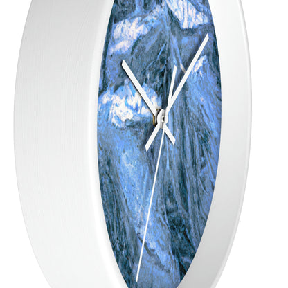 "Frozen Labyrinth" - The Alien Wall Clock