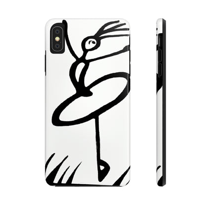 „Ballet on a Blade: A Ballerina's Spin“ – The Alien Tough Phone Cases