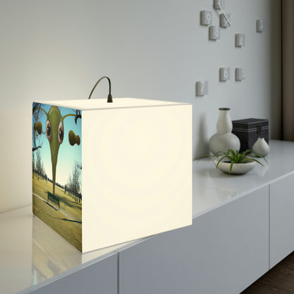 "Alien Parked Tales" - The Alien Light Cube Lamp