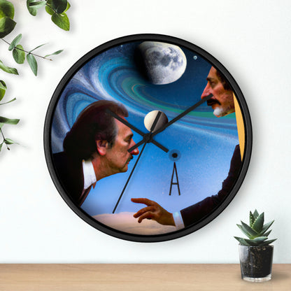 "A Chance Encounter Between Fateful Strangers" - The Alien Wall Clock