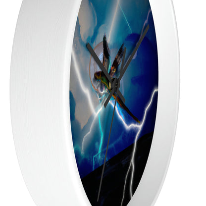 "Draco en la tempestad" - El reloj de pared alienígena