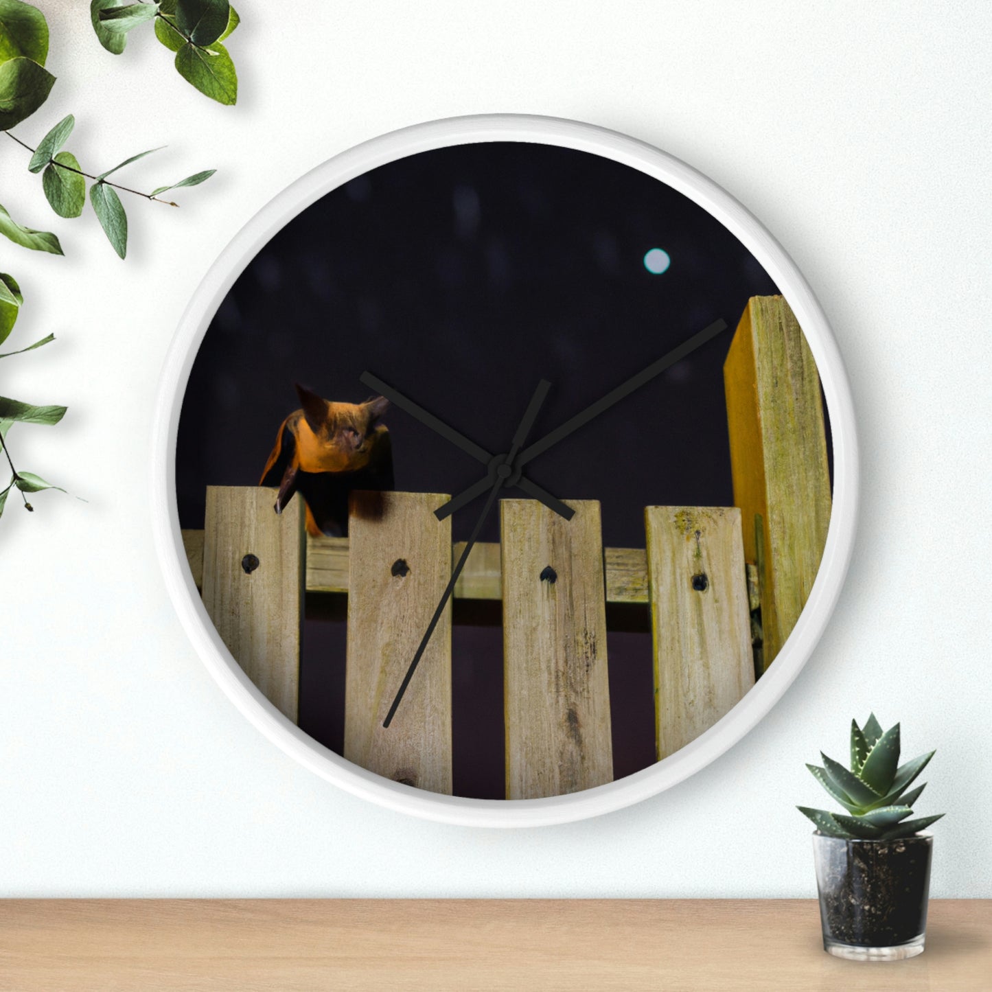 "A Silent Observer" - The Alien Wall Clock