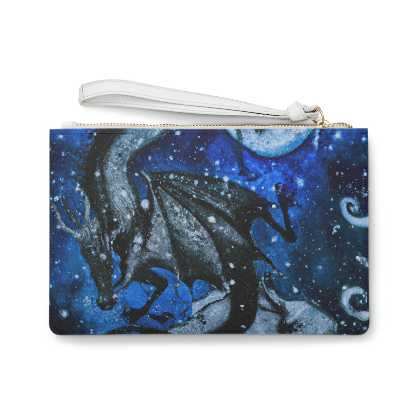 "Frosted Moonlight Dragon" - Die Alien Clutch Bag