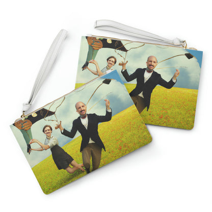 "A Kite Day in the Meadow" - The Alien Clutch Bag