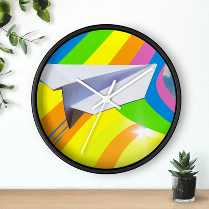 "A Flight of Color" - The Alien Wall Clock