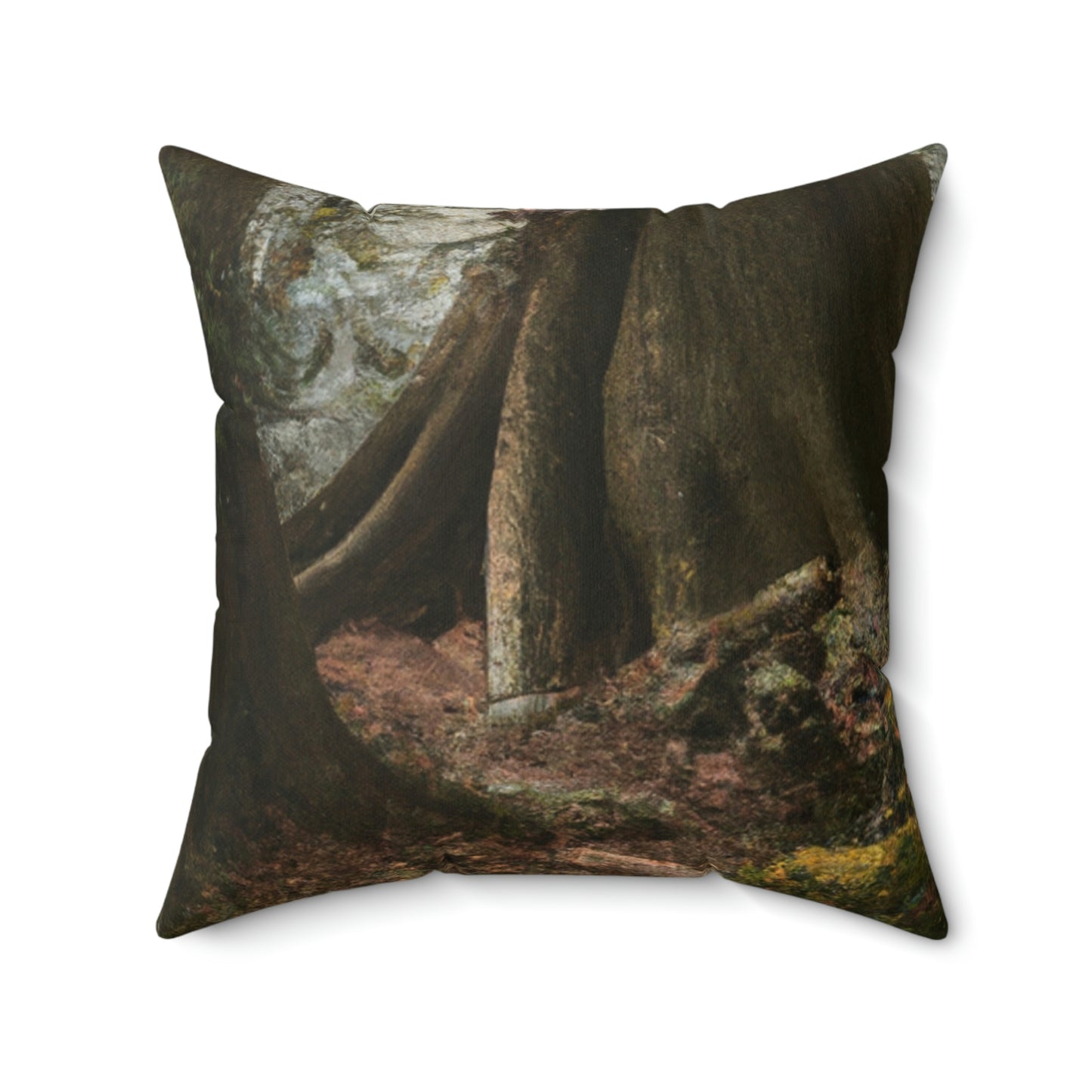 The Lost Secrets of the Forgotten Forest - The Alien Square Pillow