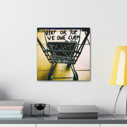 "The Shopping Cart of Hope" - The Alien Canva