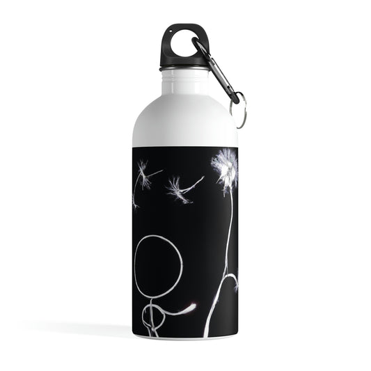 "A Dandelion Flicker in the Midnight Breeze" - The Alien Stainless Steel Water Bottle