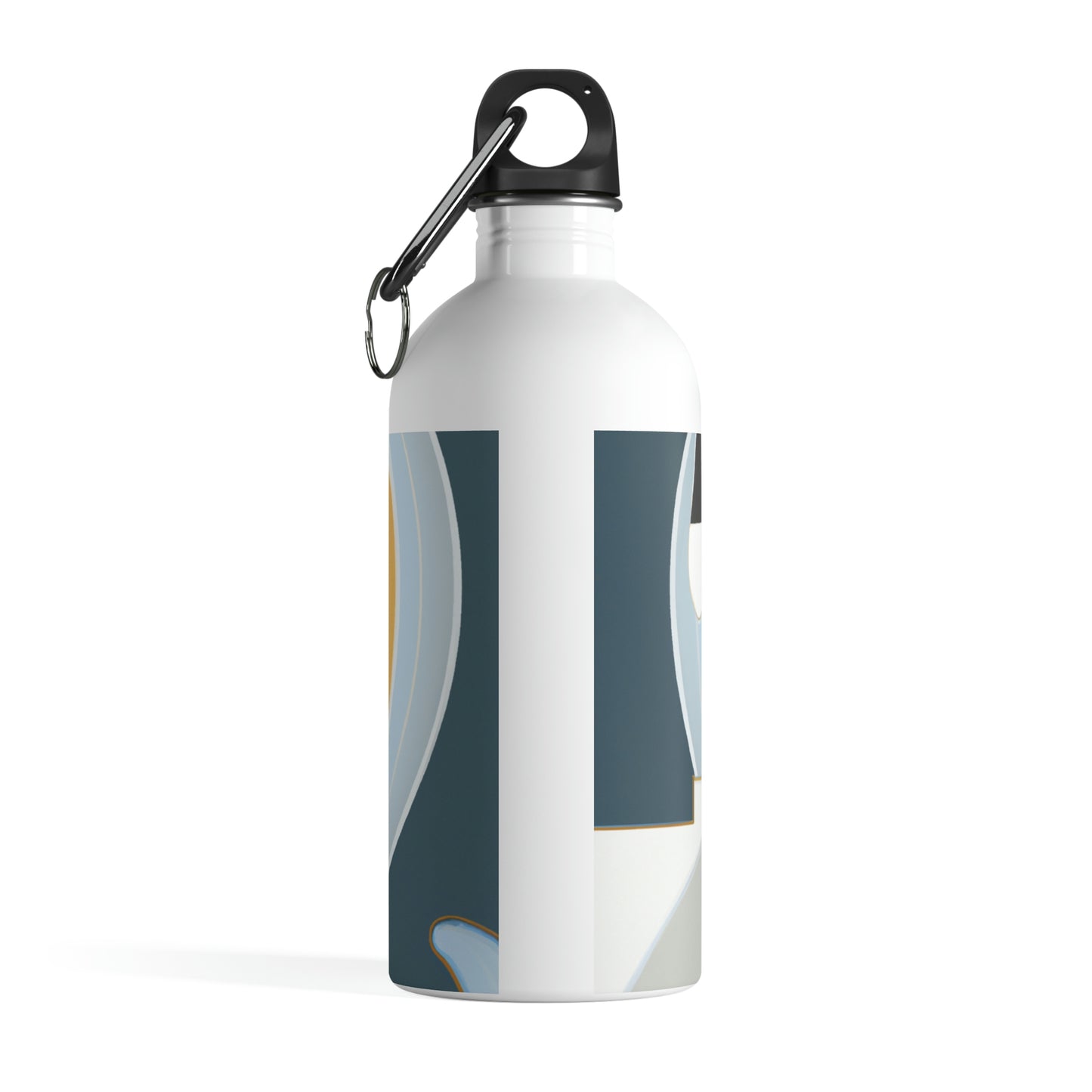 "A Salty Sea Tale: An Unexpected Encounter with an Unusual Creature" - The Alien Stainless Steel Water Bottle