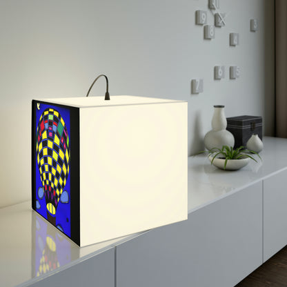 "Enchanted Midnight Flight" - The Alien Light Cube Lamp