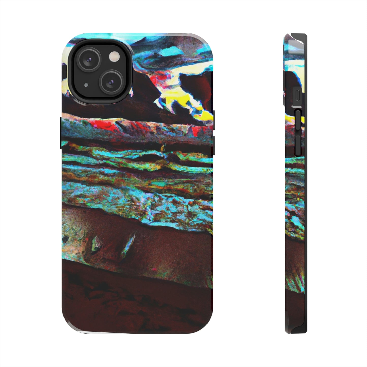 "Dusk at Sea: A Tempestuous Gathering" - The Alien Tough Phone Cases