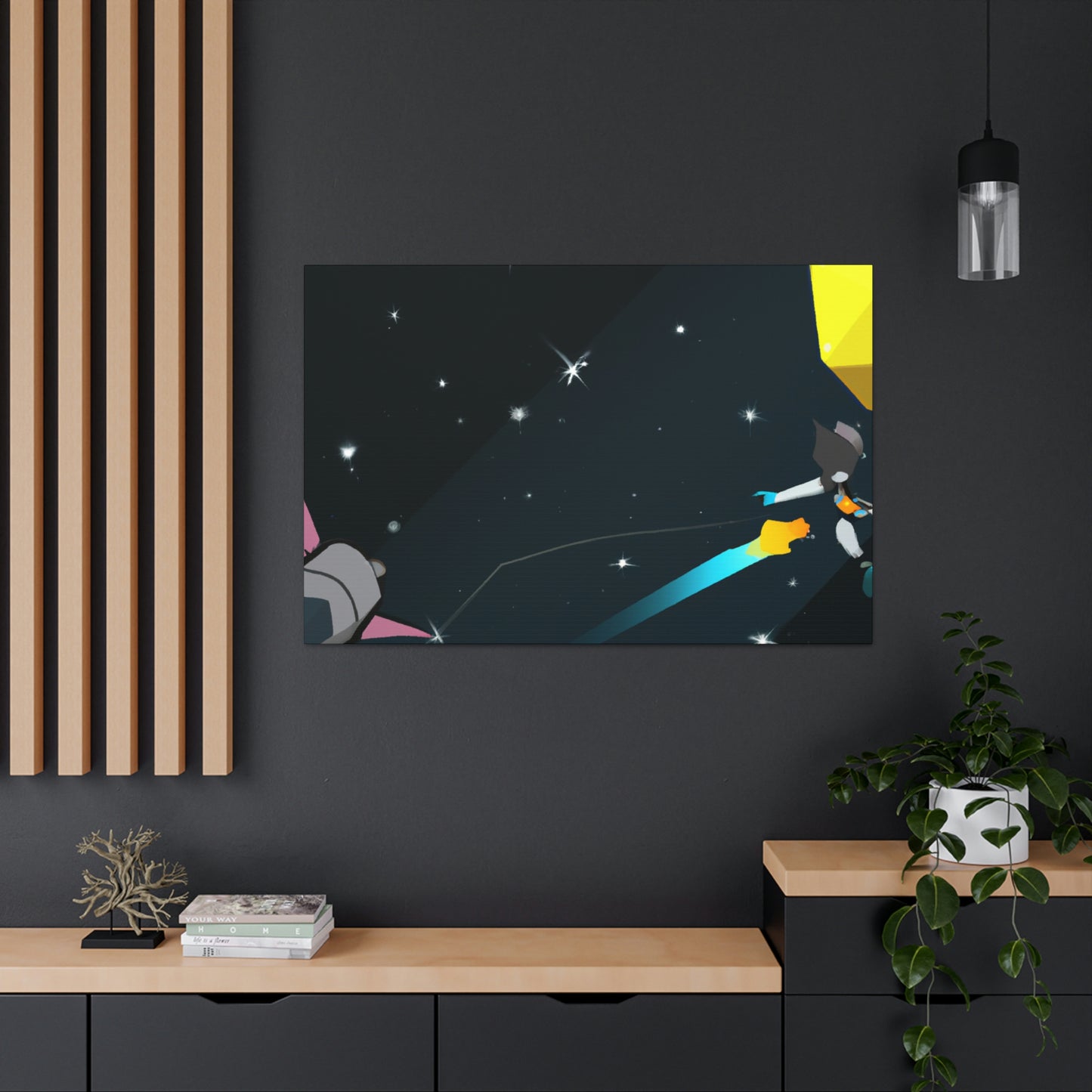 "Space Strangers Unite" - The Alien Canva