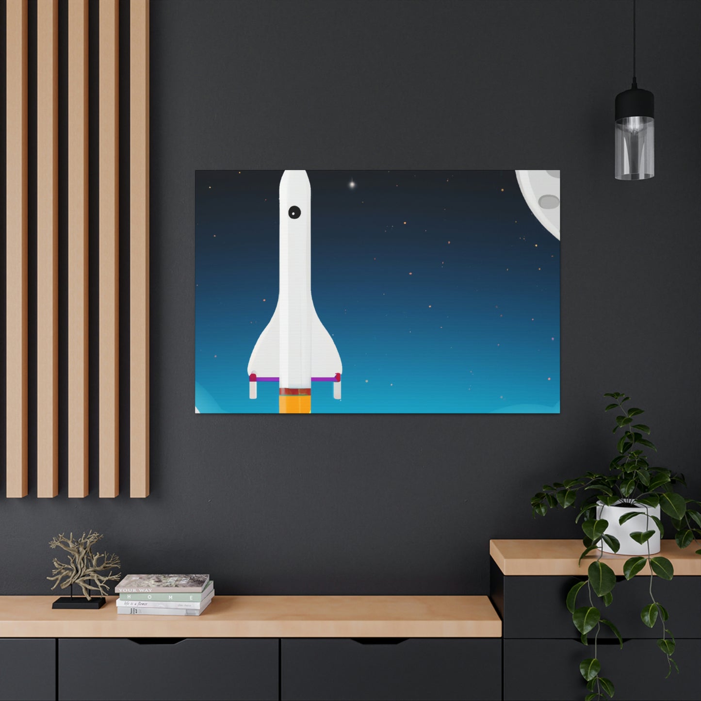 "Exploring the Final Frontier: A Journey to Outer Space" - The Alien Canva