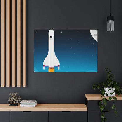 "Exploring the Final Frontier: A Journey to Outer Space" - The Alien Canva