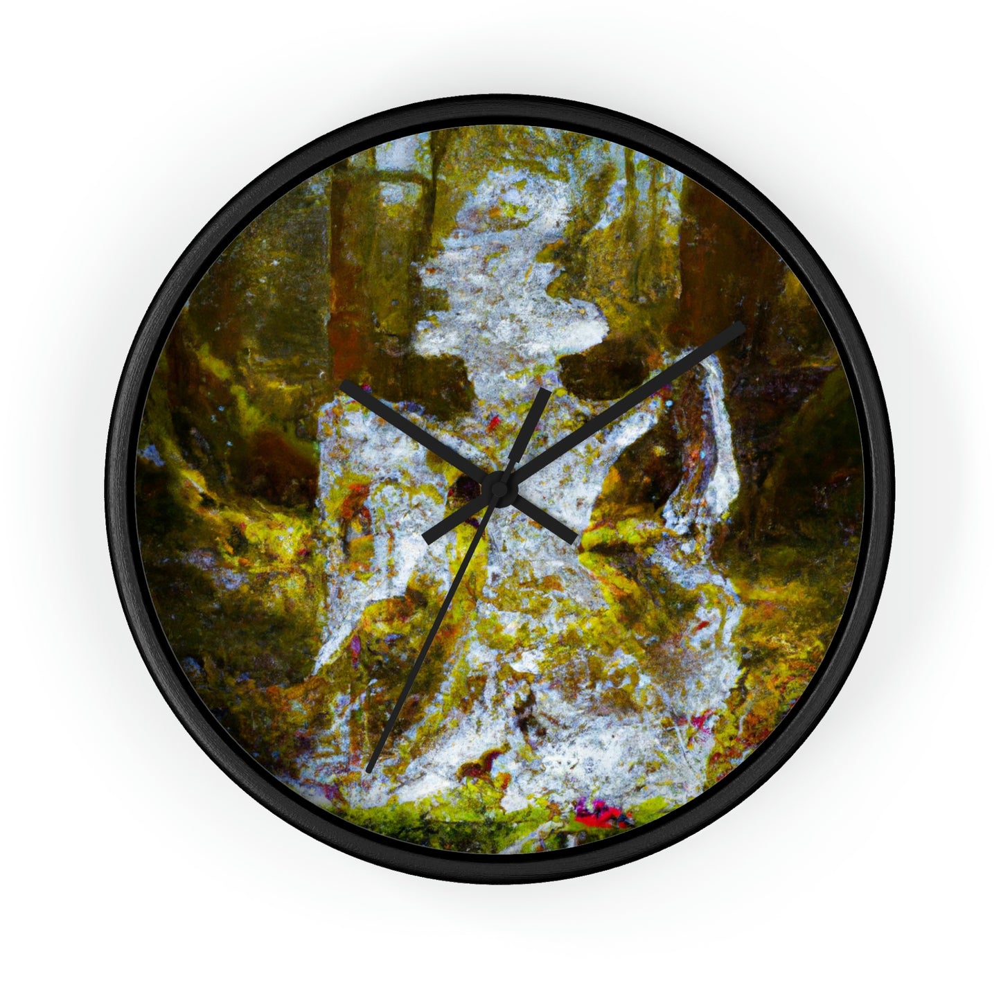 "Frozen Mystery in the Woods" - Die Alien-Wanduhr