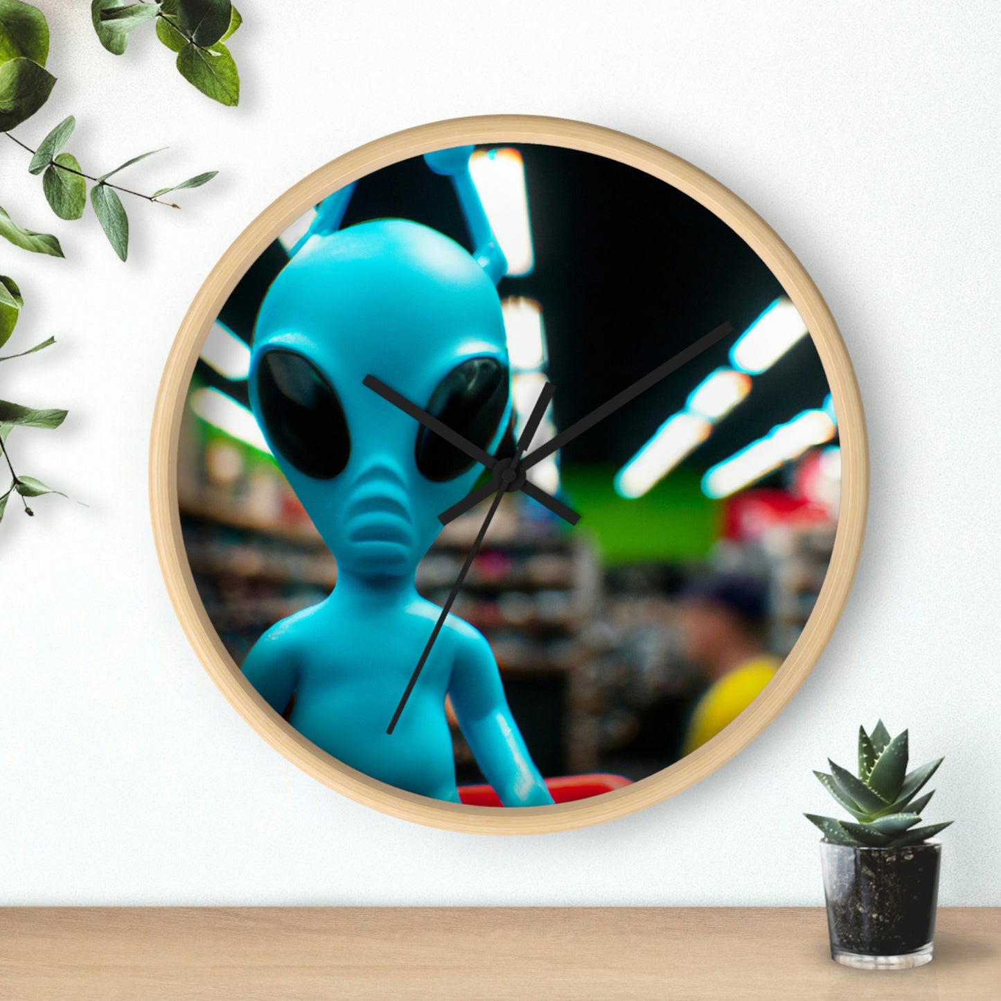 "Lost in Toyland" - The Alien Wall Clock