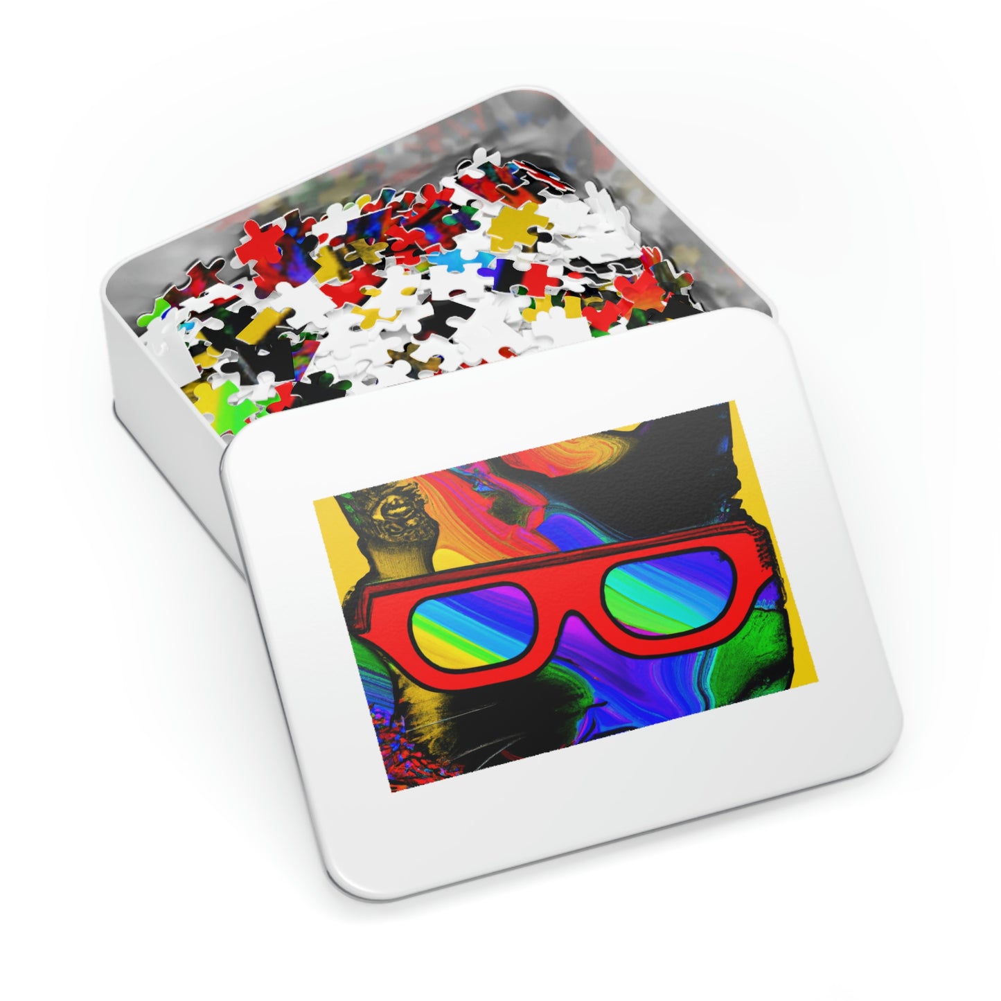 "Cool Cat in Sunglasses" - The Alien Jigsaw Puzzle